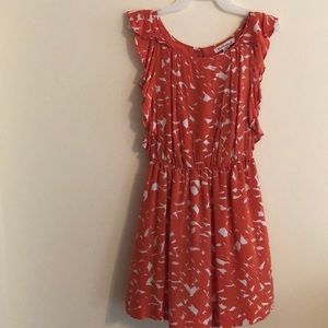 Ruffle-trimmed dress